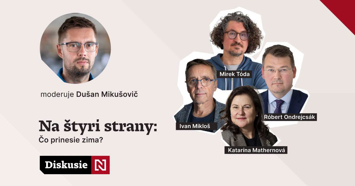 Denník N | Na štyri strany: Čo prinesie zima? 